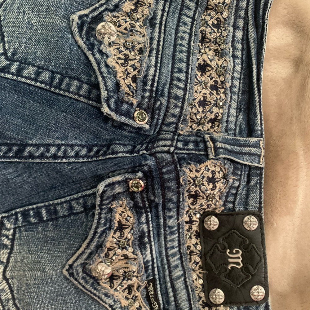Miss Me Jeans 2 pairs straight and ankle skinny